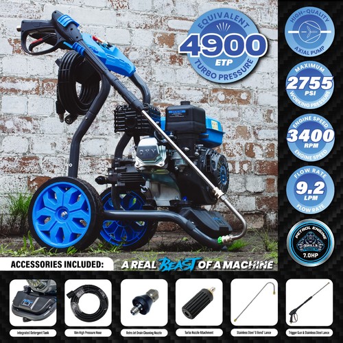 Petrol pressure washer - petrol,