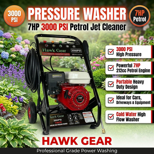 Hawk gear 7hp petrol - hawk,