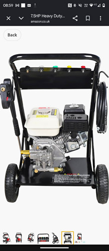 Petrol jet pressure washer - washer,