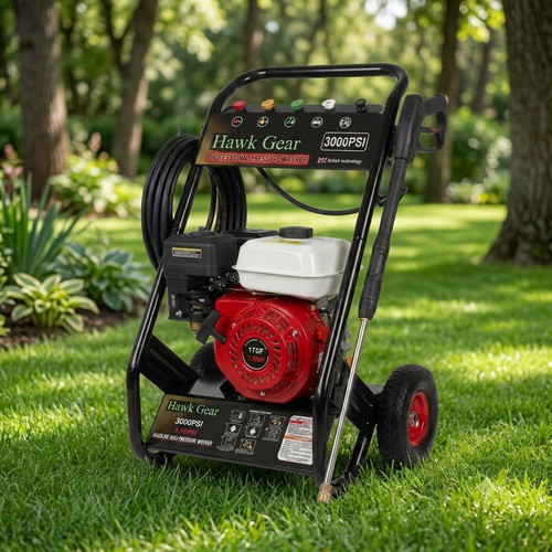 Petrol pressure washer 7hp - petrol,