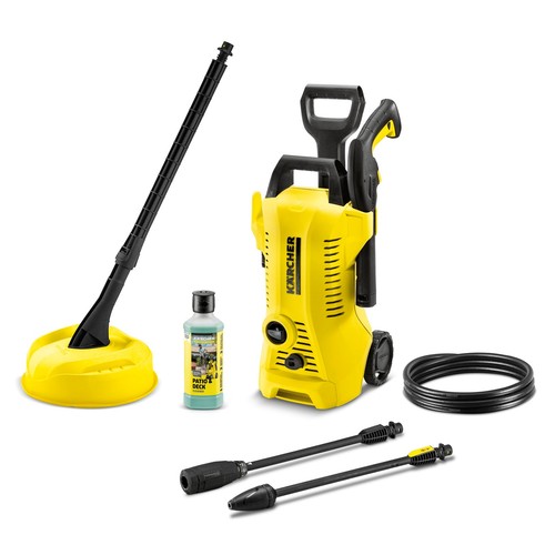 High pressure washer power - high,