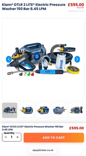 Dtlr electric pressure - pressure, washer